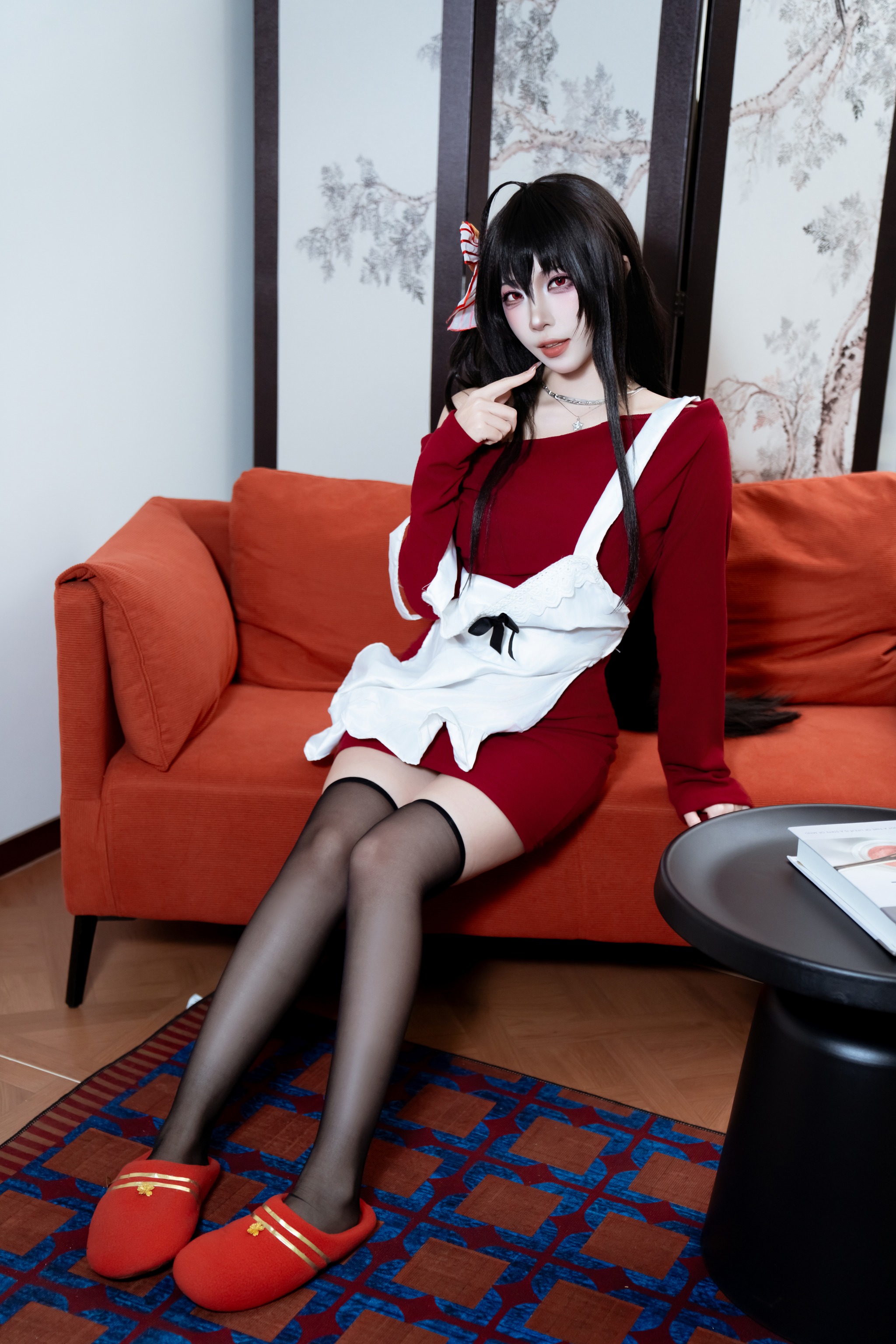 图片[1]-二佐Nisa – NO.234 碧蓝航线 大凤 居家服 [31P]-XikXak